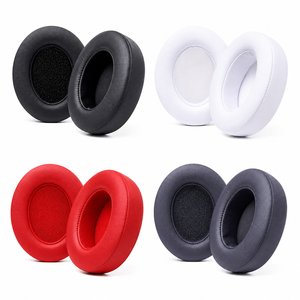 Coussinets de remplacement pour écouteurs <span class=keywords><strong>Beats</strong></span> <span class=keywords><strong>Studio</strong></span> 2/3 filaires/sans fil, en cuir protéiné souple, oreillettes confortables pour <span class=keywords><strong>Studio</strong></span> 2/3 - Product Image 6