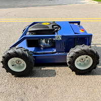 Tondeuses à gazon industrielles compactes pour fermes agricoles en Chine, avec accessoires complets, robot tondeuse autoportée, tondeuse à gazon à essence 9,5 CV 1