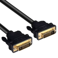 Prix usine OEM 3m DVI 24 + 1 connecteur 5 BNC adaptateur câble électrique Audio DVI câble haut-parleur voiture Applications combinaison