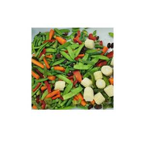 Légumes Mixtes Surgelés IQF, Brocoli Pelé et Haché, Poivron Rouge, Bandes de Carottes Fraîches, Conditionnés en Vrac - Product Image 2