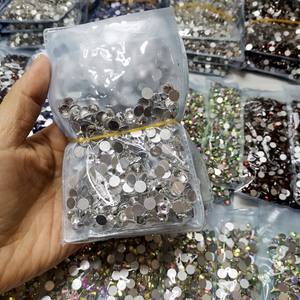 คริสตัลพลอยเทียมแบบหลังเรียบสำหรับงานแต่งงานหินไรน์สโตนด้านหลังเรียบแบบติดด้วยความร้อน - Product Image 3