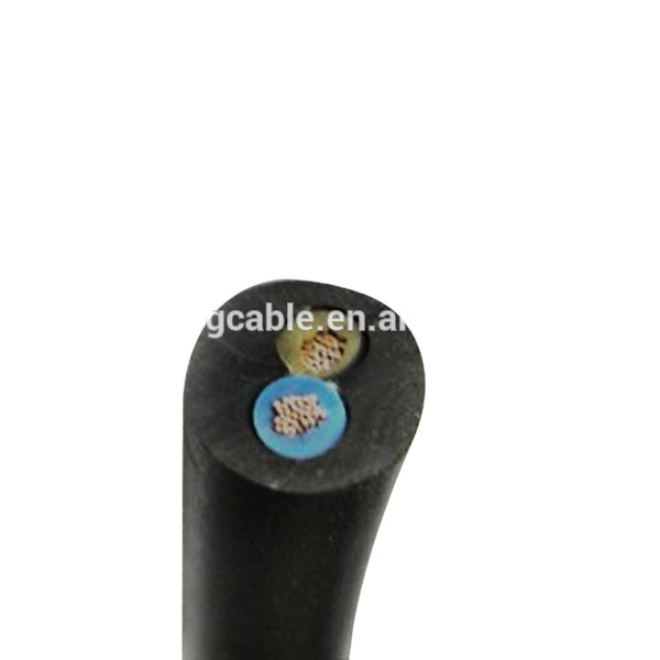 300/500V IEC 53 YZ IEC 57 YZW Ordinary Duty Flexible Rubber Cable 0.75mm2 1mm2 1.5mm2 2.5mm2 Multicore Rubber Cable