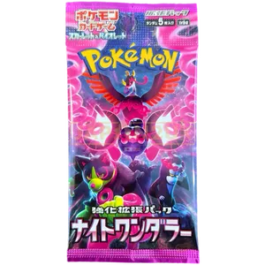 Caja de Sobres Pokémon SV6A Night Wanderer Original Japonesa, Cartas Raras con Ilustraciones a Todo Color, Temática Darkrai, PTCG Familiar - Product Image 2