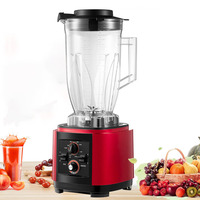 Équipement de cuisine de couleur rouge 8003 E modèle différents LITRES mélangeurs de beauté presse-agrumes Machine mélangeur commercial portable