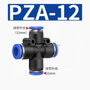 Pnömatik hızlı bağlantı PU düz PG PEG PW değişken çap PE PY üç yollu gaz borusu hızlı Insert 4 6 8 10-8mm - Product Image 4