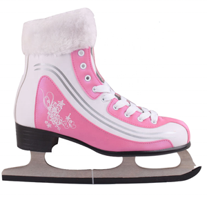 Chaussures de patinage sur <span class=keywords><strong>glace</strong></span> rose pour <span class=keywords><strong>femme</strong></span>, souliers chauds pour l'hiver, vente en gros - Product Image 1