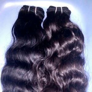 Cheveux vierges indiens Remy de haute qualité, non traités, bouclés profonds, double trame, 100g, sans perte ni emmêlement, tissage de cheveux naturels - Product Image 1