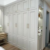 Meuble TV contemporain minimaliste européen en bois massif personnalisé pour chambre à coucher et dressing, fabriqué en Chine