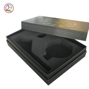Boîtes cadeaux de luxe personnalisées en kraft pour parfums/perruques, avec revêtement UV 2mm et pelliculage brillant, pour petites entreprises, inserts Saint-Valentin/Anniversaire - Product Image 1