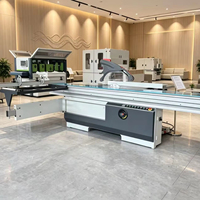 Scie à panneaux à table coulissante pour le travail du bois, haute précision, robuste, 4000 mm, pour la découpe de MDF et de mélamine