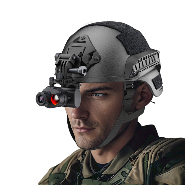 NV4500 4K Singlehandheld Portable Night Vision Scope Camera for Head and Helmet Mount with Infrared Vision