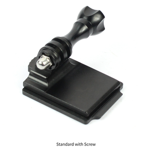 Feichao nâng cấp Nhôm Mũ bảo hiểm hành động Máy ảnh cố định gắn kết cơ sở chủ Adapter cho <span class=keywords><strong>GoPro</strong></span> Anh Hùng 13 cho DJI Osmo hành động 4 - Product Image 2