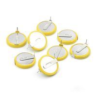 Baterai Koin Sel CMOS CROWN C Cr2032 dengan Tab Solder
