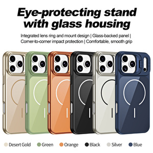 เคสไอโฟนพร้อมตัวยึดเลนส์อุปกรณ์เสริมโทรศัพท์สำหรับ iPhone 17 16 15 14 13 11 PRO MAX XS XR MINI PLUS - Product Image 1