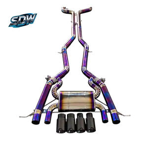 Sistema de tubo de escape Catback de titanio con sonido deportivo para BMW M2 M3 M4 M340i M440i <span class=keywords><strong>M850i</strong></span> <span class=keywords><strong>M8</strong></span> sistema de rendimiento de acero inoxidable - Product Image 1