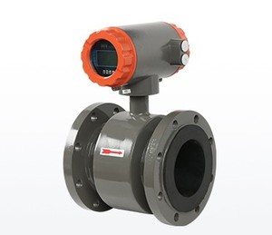 Débitmètre électromagnétique intelligent pour liquides conducteurs, type à bride, en acier inoxydable 316L, avec communication RS485, certifié CE, pour le contrôle industriel des liquides - Product Image 3