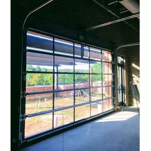 Nouvelle villa <span class=keywords><strong>Porte</strong></span> <span class=keywords><strong>de</strong></span> <span class=keywords><strong>garage</strong></span> sectionnelle transparente bon marché <span class=keywords><strong>Porte</strong></span> coulissante en verre isolé 16x7 Portes <span class=keywords><strong>de</strong></span> <span class=keywords><strong>garage</strong></span> doubles en aluminium <span class=keywords><strong>Prix</strong></span> - Product Image 4