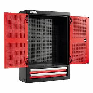 USAG Tool Cabinet 519 RSAV Red Steel With Doors And Drawers For <b>Workshop</b> <b>Storage</b> - Product Image 1