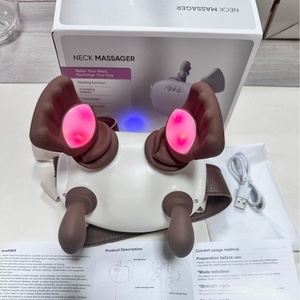 Mini Trapezius Muscle Multifunctional Portable Home Shoulder Neck Kneading <b>Heating</b> Massage Pillow <b>USB</b> Powered Timing Massage - Product Image 4