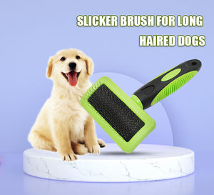 プロのグルーマーペットヘア脱毛グルーミングスリッカー犬と猫のブラシ - Product Image 2