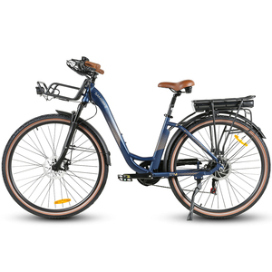 Bicicleta Eléctrica de 28 Pulgadas con Nuevo Diseño y Combinación de Colores, Directo de Fábrica, Cuadro Totalmente Resistente a Impactos RS-A07, Nuevo Diseño con Combinación de Colores - Product Image 5
