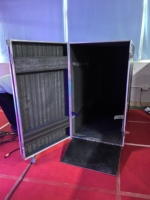 Poste de DJ portable avec façade, support de table, écran LED vidéo et écran d'affichage – Stock disponible