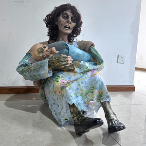 Décoration animatronique électrique de <span class=keywords><strong>zombie</strong></span> fantôme d'horreur pour centres commerciaux, espaces publics, aéroports, garderies, écoles - Product Image 2