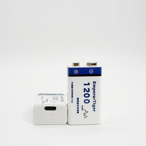 Batterie rechargeable 9V, batterie au lithium rechargeable par USB, multimètre, microphone, grande capacité, batterie carrée 6F22, vente en gros - Product Image 2