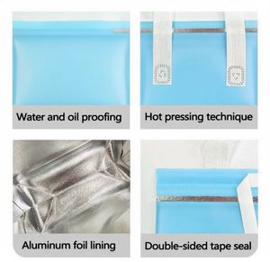 Bolsa Térmica Aislante Pequeña Reutilizable Barata al por Mayor para Servicio de Entrega de Postres y Pasteles Congelados de Fabricante Chino - Product Image 5