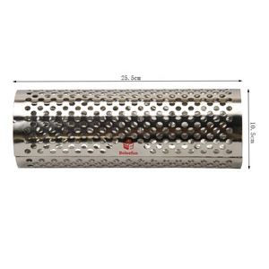 Barbecue portable au charbon de bois pour l'extérieur, <span class=keywords><strong>panier</strong></span> de cuisson cylindrique en métal pour rôtir la viande, cuisine extérieure - Product Image 2