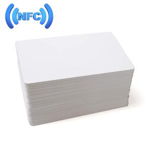 Bán buôn tùy chỉnh PVC có thể in thẻ trống <span class=keywords><strong>NFC</strong></span> ntag 215 213 216 ID IC <span class=keywords><strong>RFID</strong></span> chip thông minh Thẻ - Product Image 1
