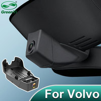 Caméra embarquée GreenYi 4K OEM pour Volvo S90 V90 XC60 2017-2020, Plug & Play, DVR de voiture, contrôle par application WiFi, capteur G, vision nocturne