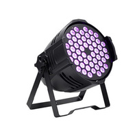 Luz LED Par RGBW 4 en 1 de 54*3W, Carcasa de Aluminio, DMX512, Activación por Sonido, para DJ, Escenarios Interiores, Ambiente, Bodas, Bares, KTV