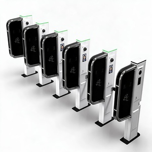 Torniquete de esquí de acero inoxidable con lector de tarjetas RFID, reconocimiento facial, resistente a la intemperie, puerta para nieve para control de acceso a estaciones de esquí - Product Image 1