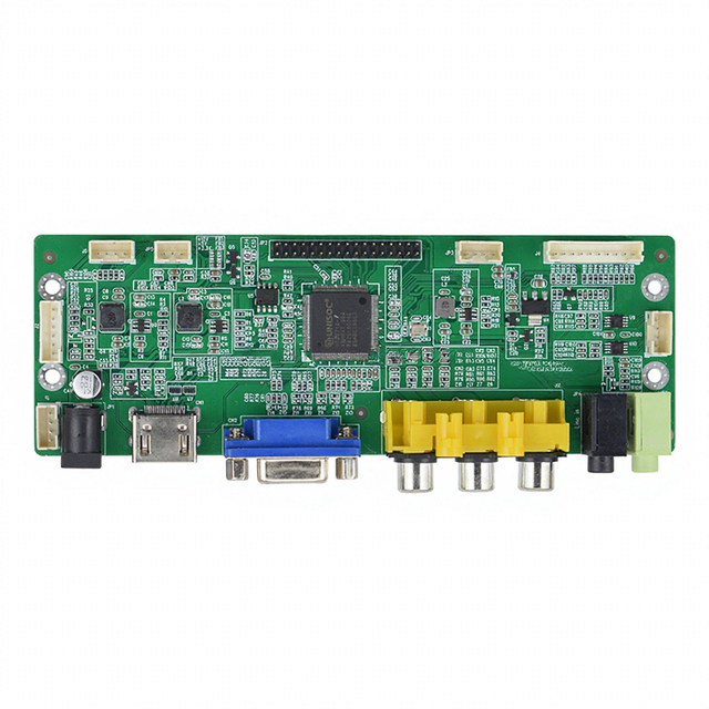 Jozitech ZY-S10AVH01 V1.0 LCD Controller Board 7-Key LED Multi-Language OSD 12V DC Power Supporting HD-MI/VGA/AV Inputs