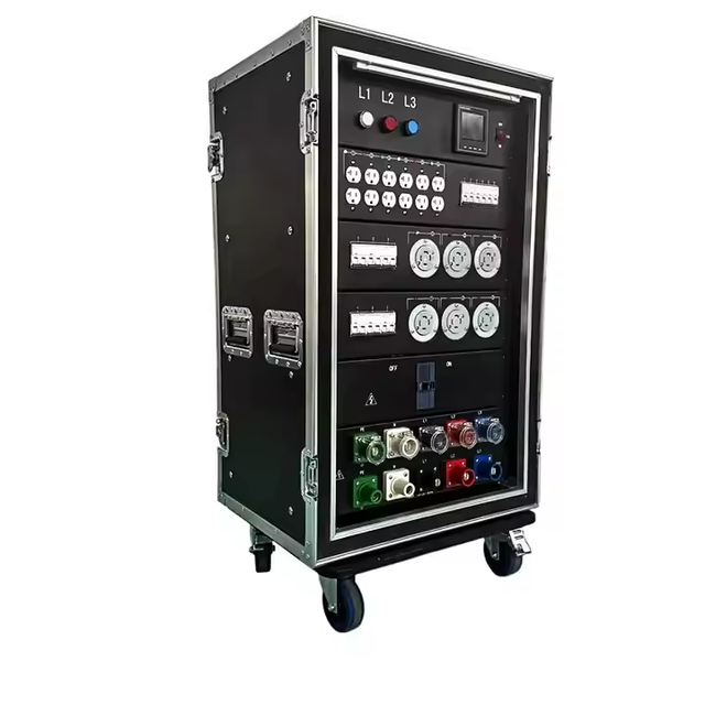 ST 19-Core Copper Waterproof 36 Way 3 Phase 220V 200A Power Distribution Equipment Lighting Stage Electrical Box