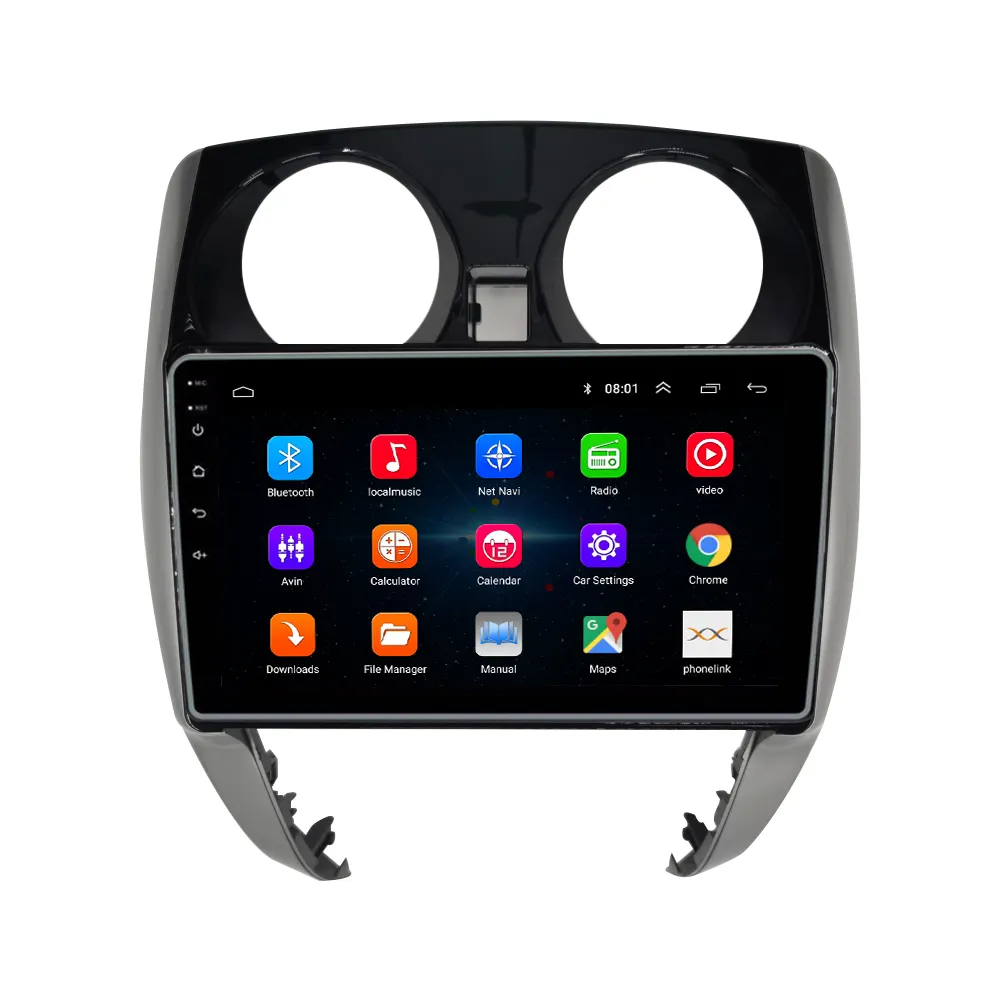 Para NISSAN NOTE 2019-2021 RHD Rádio Headunit Dispositivo Duplo 2 Din Octa-Core Quad Android Car Stereo Navegação GPS Carplay