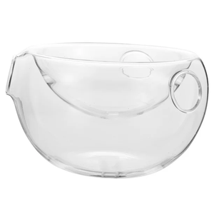 Petit bol à salade en verre <span class=keywords><strong>soufflé</strong></span> à la main trempette servant un <span class=keywords><strong>plat</strong></span> froid refroidisseur chambre à dessert de fruits glacé double mélange artistique de <span class=keywords><strong>plat</strong></span> sec - Product Image 4