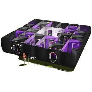Thương Mại Halloween Thể Thao Trò Chơi Sân Chơi Thiết Bị Arena Inflatable Laser Tag Mê Cung Mê Cung Để Bán - Product Image 1