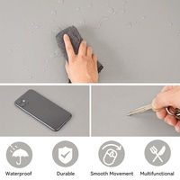 Tapis de protection de bureau grande taille en cuir PU imperméable, tapis de souris, tapis de clavier, tapis de bureau pour jeux, accessoires PC