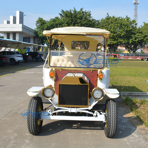 Voiture électrique vintage de haute qualité, voiture de tourisme rétro, trois rangées, 8 sièges, voiture classique de luxe - Product Image 2
