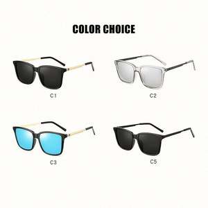 Gafas de Sol Polarizadas Retro de Moda para Mujer, Novedad de 2019, Protección UV400, Gafas de Sol Polarizadas Cuadradas para Hombre - Product Image 6