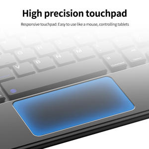 Teclado Inalámbrico Portátil con Interfaz USB de 78 Teclas, Panel Táctil, para Tablet PC, Ruidian DK01, Plástico, Envío Rápido, Nuevo, Mecánico - Product Image 6