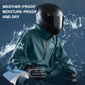 Conjunto completo <span class=keywords><strong>para</strong></span> hombre, chaqueta <span class=keywords><strong>para</strong></span> deportes al aire libre a prueba de viento y <span class=keywords><strong>lluvia</strong></span> <span class=keywords><strong>para</strong></span> adultos, conjunto impermeable <span class=keywords><strong>para</strong></span> <span class=keywords><strong>lluvia</strong></span>, chaqueta impermeable <span class=keywords><strong>para</strong></span> hombre - Product Image 5