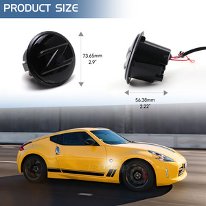 ไฟเลี้ยว LED 4แบบไดนามิกสำหรับรถยนต์ <span class=keywords><strong>Nismo</strong></span> Road Fairlady <span class=keywords><strong>Z</strong></span> Z34ไฟกระพริบใหม่สำหรับ <span class=keywords><strong>Nissan</strong></span> 370Z Coupe - Product Image 4