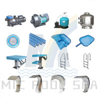 Fournisseur d'équipement de piscine, Ensemble complet d'équipement de piscine, Accessoires pour piscine