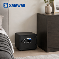 Caja Fuerte Resistente al Fuego Safewell con Almacenamiento Interno Organizado, Caja Fuerte de Acero a Prueba de Fuego para Documentos Importantes del Hogar