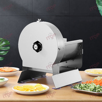 Handmatige En Elektrische Dual-Purpose Fruitsnijmachine Commerciële Chips Snijmachine Zeer Efficiënte Groentesnijder