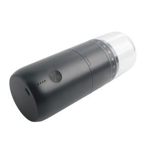 Moulin à café électrique portable, réglage de la finesse, broyeur à meules, rechargeable USB, pour la maison et les voyages - Product Image 4