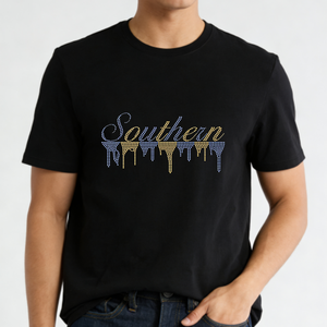 Venta al por mayor de fábrica: Transferencia termoadhesiva de diamantes de imitación con diseño de moda sureña para camisetas - Product Image 2